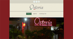 Desktop Screenshot of osteriamaracaibo.com